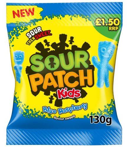 Sour Patch Kids Blue Raspberry 130g / Minőségét megőrzi: 2026.04.04