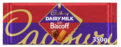Cadbury Táblás nagy Biscoff Tejcsokoládé 350g