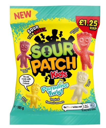 Sour Patch Kids Paradise Twist Savanyú gumicukor 105g