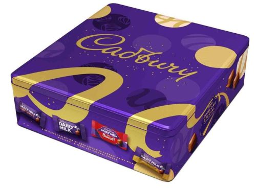 Cadbury Fémdoboz Mixed Chunks Tin Csokoládé válogatás 600g