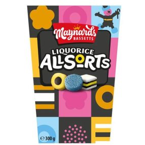 Maynards Liquorice Allsorts Medvecukor válogatás 300g