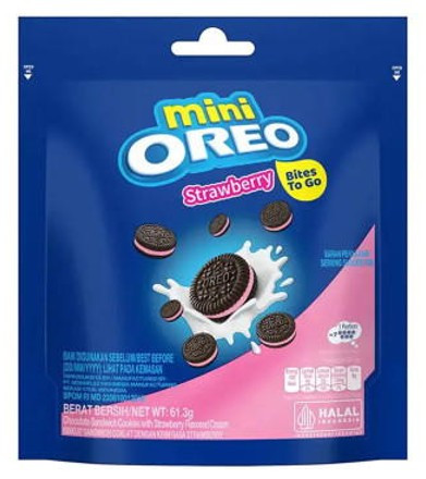 Oreo Mini Keksz epres 61,3g