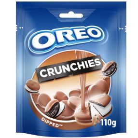   Oreo Mini Keksz Dipped vaníliás töltelékkel, tejcsokoládéba mártva 110g