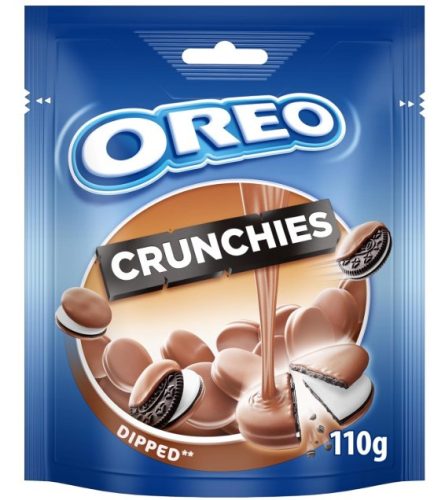 Oreo Mini Keksz Dipped vaníliás töltelékkel, tejcsokoládéba mártva 110g