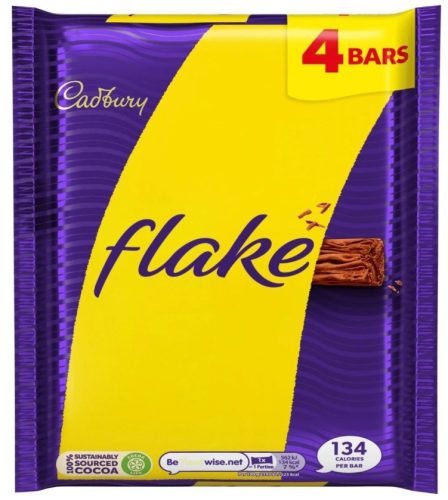 Cadbury Szelet Flake 4-es csomag (4x20g) 80g