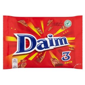   Daim Tejcsokoládé szeletek ropogós mandulás és karamellás töltelékkel 3x28g