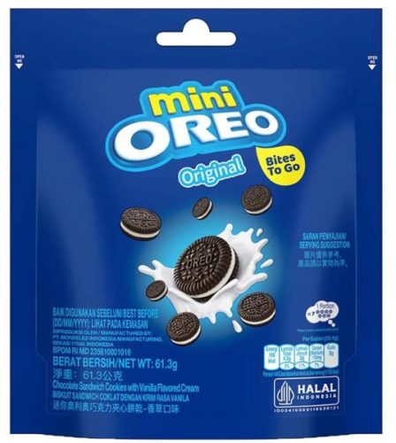 Oreo Mini Keksz vaníliás 61,3g
