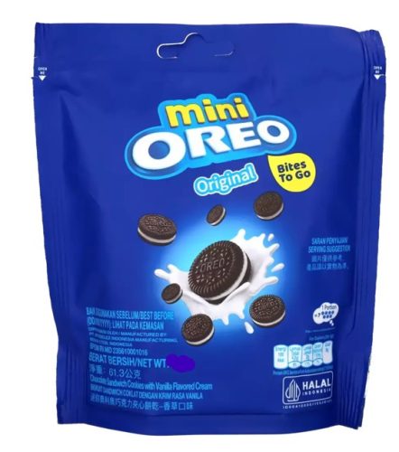 Oreo Mini Original Keksz vaníliás 58,4g