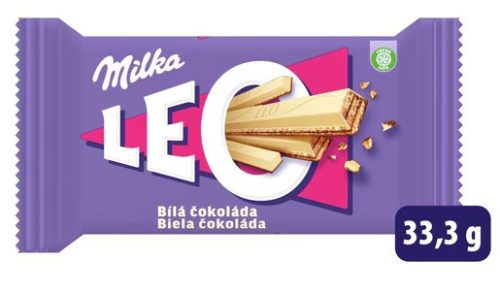 Milka Leo Blanc Fehércsokoládés nápolyi szelet 33,3g