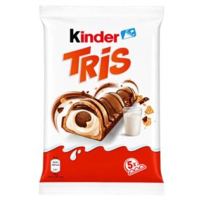   Kinder Tris Töltött ostyaszelet tejcsokoládéval bevonva 5db-os 100g