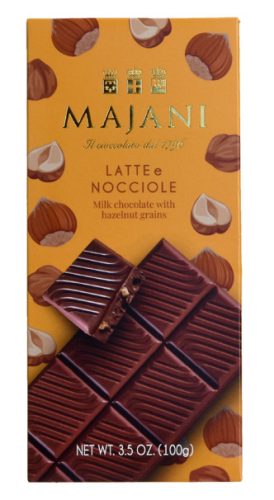 Majani Latte e Nocciole Milk Chocolate 100g