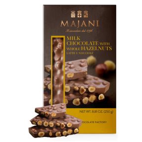 Majani Latte e Nocciole Milk Chocolate 250g