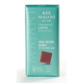 Majani Latte Senza Zuccheri Milk Chocolate NAS 100g