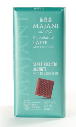 Majani Latte Senza Zuccheri Milk Chocolate NAS 100g