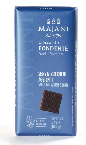 Majani Fondente Senza Zuccheri Dark Chocolate NAS 100g
