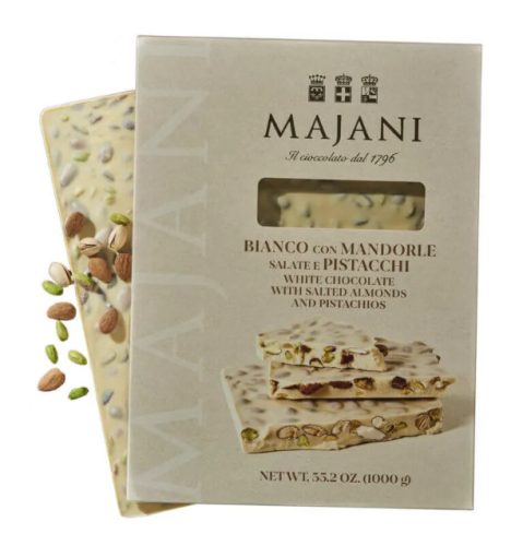 Majani Bianco e Mandorle White Chocolate 1kg