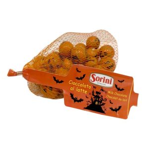   Sorini Pumpkin Halloween tejcsokoládé figurák hálóban 100g