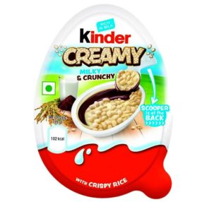   Kinder Creamy Milky&Crunch Kakaós krém puffasztott rizzsel 19g