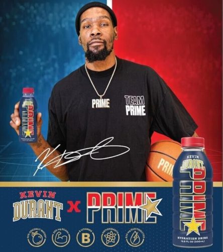 Prime Kevin Durant Hydration Drink 500ml