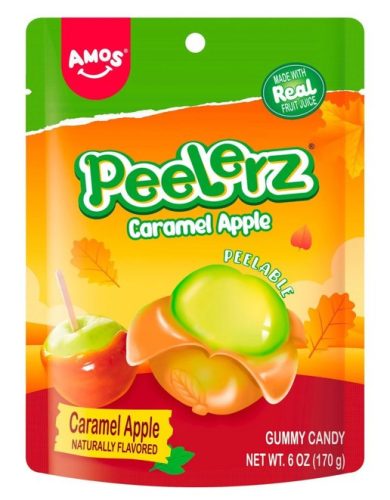 Amos Peelerz Gummy Caramel Apple Peeling Candy 170g