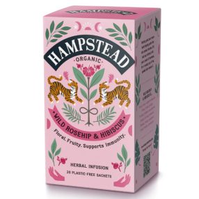 Hampstead Rosehip&Hibiscus gyümölcstea 20filter, 30g