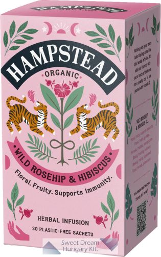 Hampstead Rosehip&Hibiscus gyümölcstea 20filter, 30g