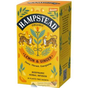   Hampstead Lemon&Ginger Citrom-gyömbér gyümölcstea 20filter, 30g
