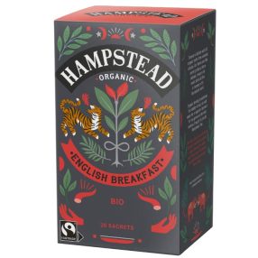 Hampstead English Breakfast Organic Fekete tea 20filter, 50g