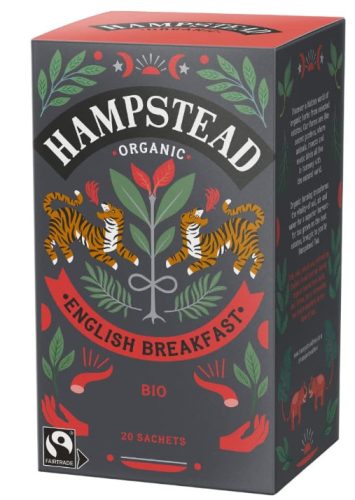 Hampstead English Breakfast Organic Fekete tea 20filter, 50g