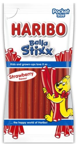 Haribo Balla Stixx Strawberry 80g