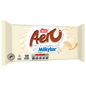 Aero Nestle Milkybar habosított fehércsokoládé 90g