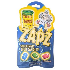 Toxic Waste Zapz Shockingly Sour Candies 60g