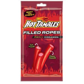 Hot Tamales Filled Ropes Fierce Cinnamon 85g