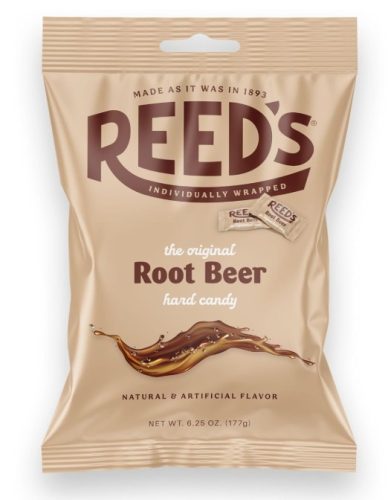 Reeds Root Beer Hard Candy Keménycukorka 177g