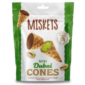 Miskets Mini Dubai Cones Dubai tölcsér 50g