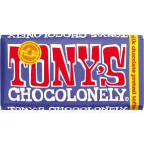 Tony's Dark Milk Pretzel Toffee 42% Bar 180g