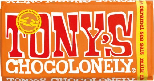 Tony's milk caramel sea salt 32% 180g