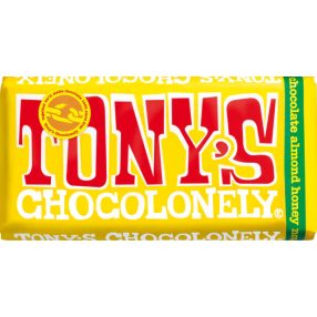 Tony's Milk Almond Honey Nougat 32% Bar 180g