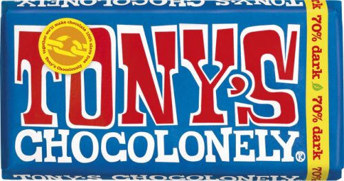 Tony's Dark Chocolate 70% Bar 180g