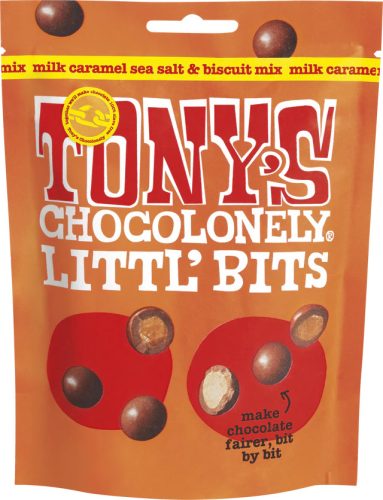 Tony's Littl’ Bits Milk Caramel Sea Salt Biscuit 100g
