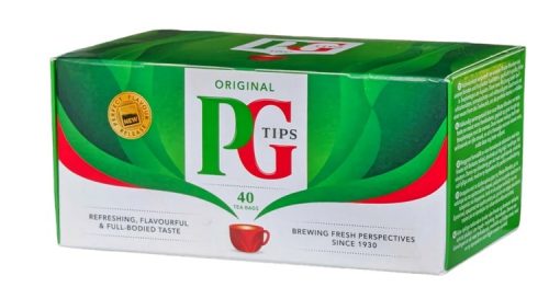 PG Tips Fekete tea, 40 filter 116g