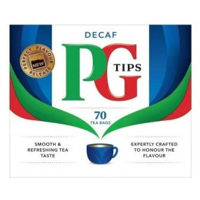 PG Tips Decaf Koffeinmentes Fekete tea 70 filter, 203g