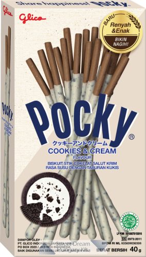 Pocky Cookies and Cream 40g