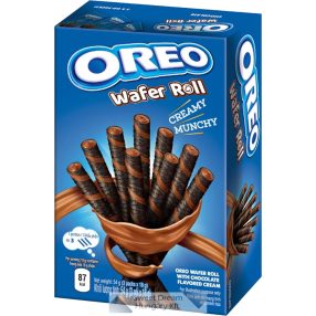 OREO Wafer Roll Ostyarúd csokoládés krémmel töltve 54g