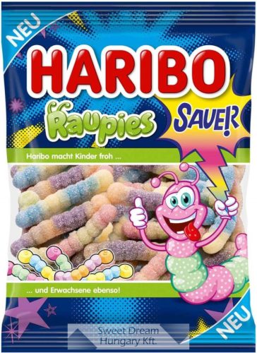Haribo Raupies Sauer 160g