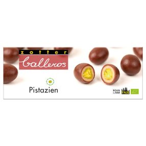 Zotter Balleros Pistachios Drazsé VEGAN 100g