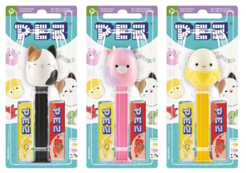 PEZ Squishmallows Cukorka adagolóval 17g