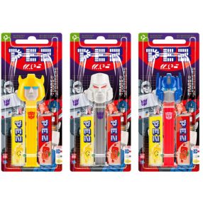 PEZ Transformers Cukorka adagolóval 17g