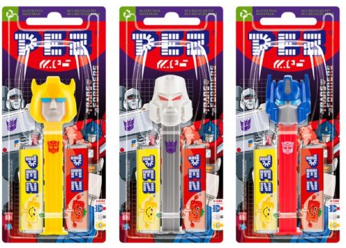 PEZ Transformers Cukorka adagolóval 17g
